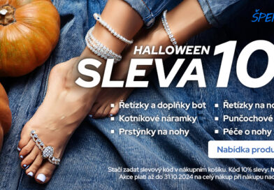 🎃 HALLOWEEN Sleva 10 % na šperky na nohy! 🎃